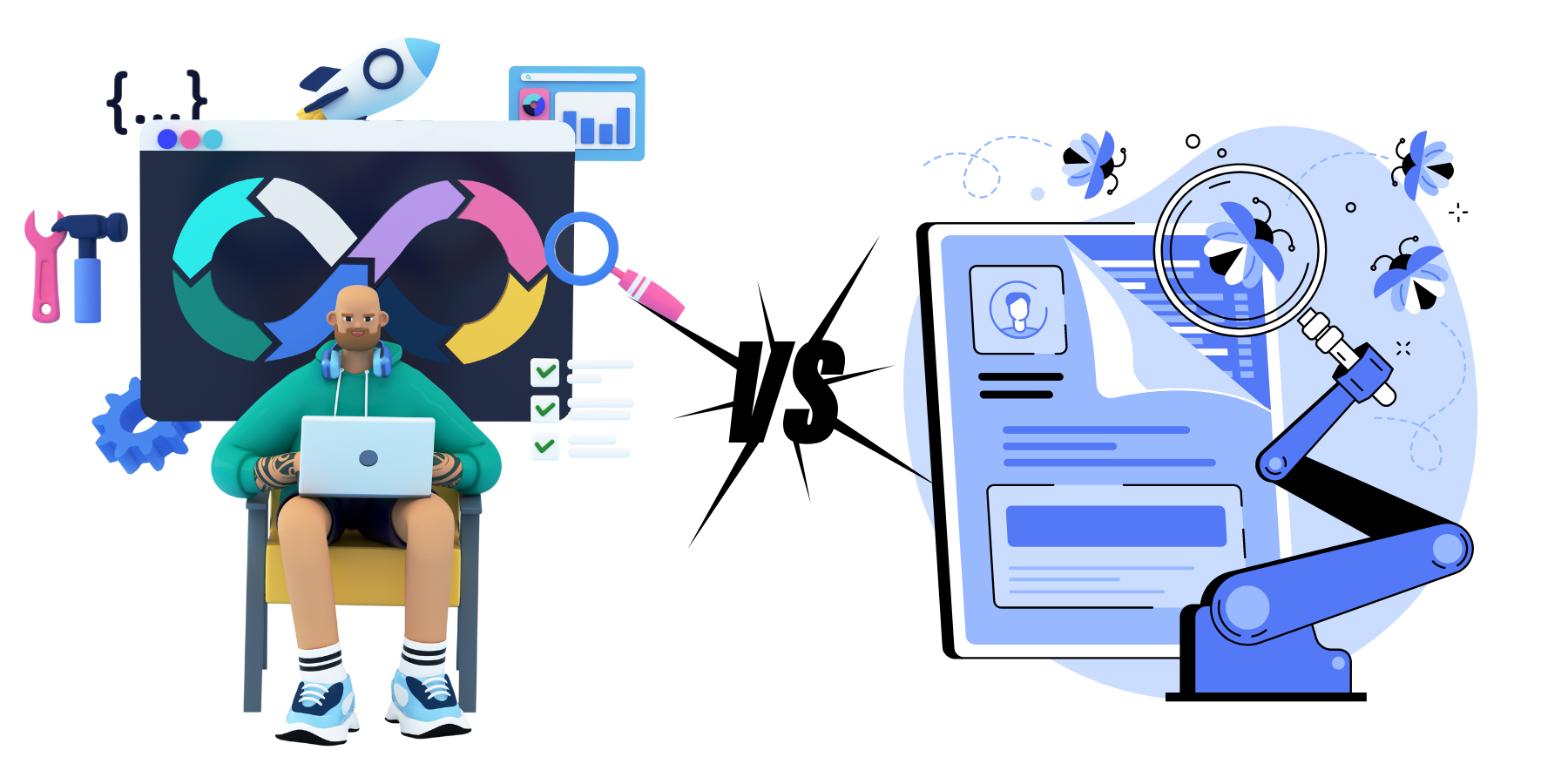 Manual vs Automated software testing