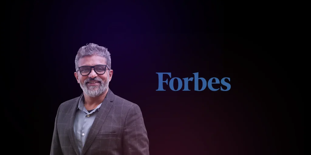 Manoj Balraj, Cofounder and President, Featured in Forbes